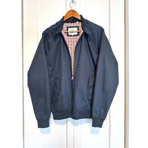 BEN SHERMAN Harrington Jacket Coat - Navy - Small